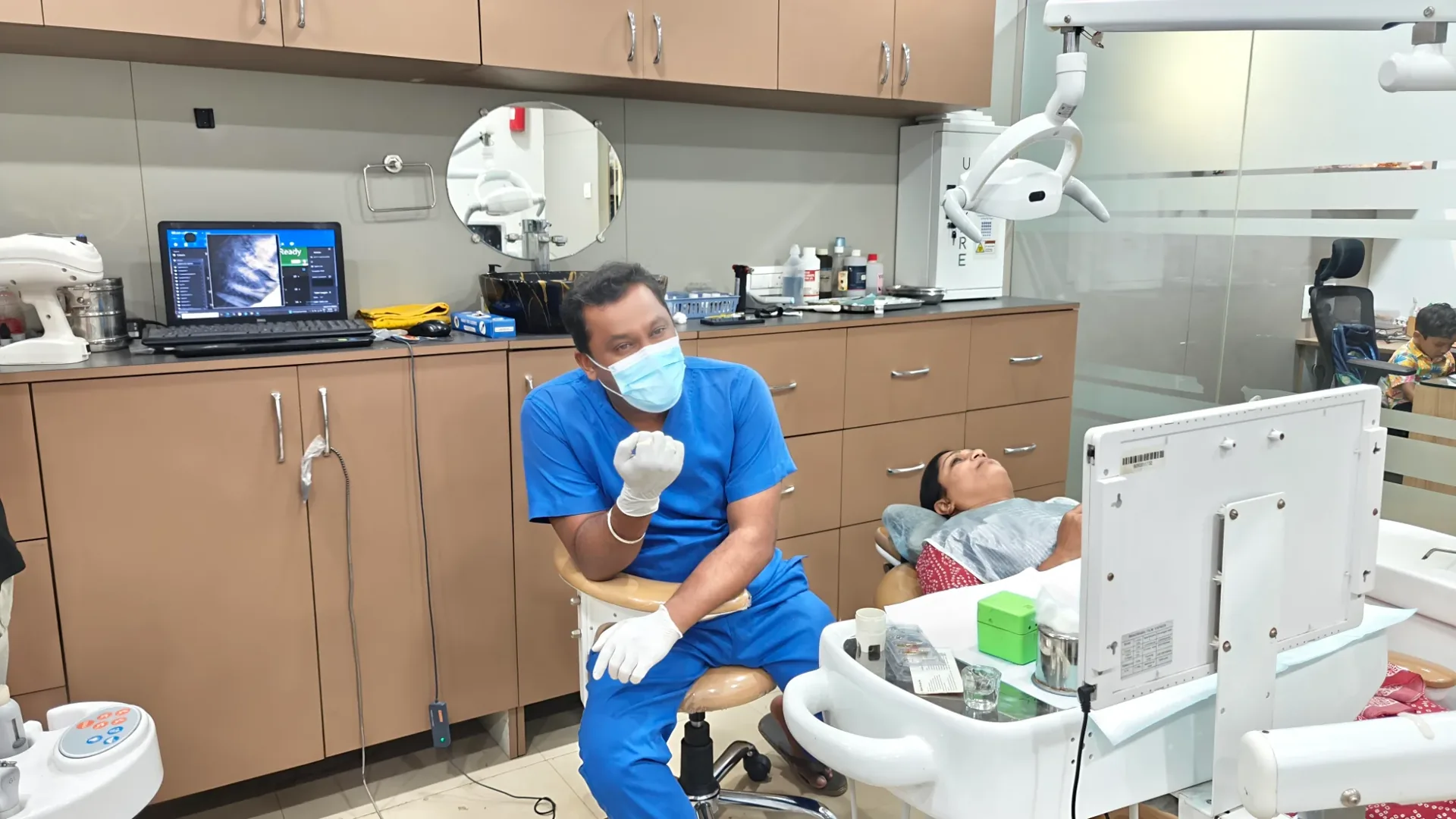 Master's Dental Clinic Reception Area