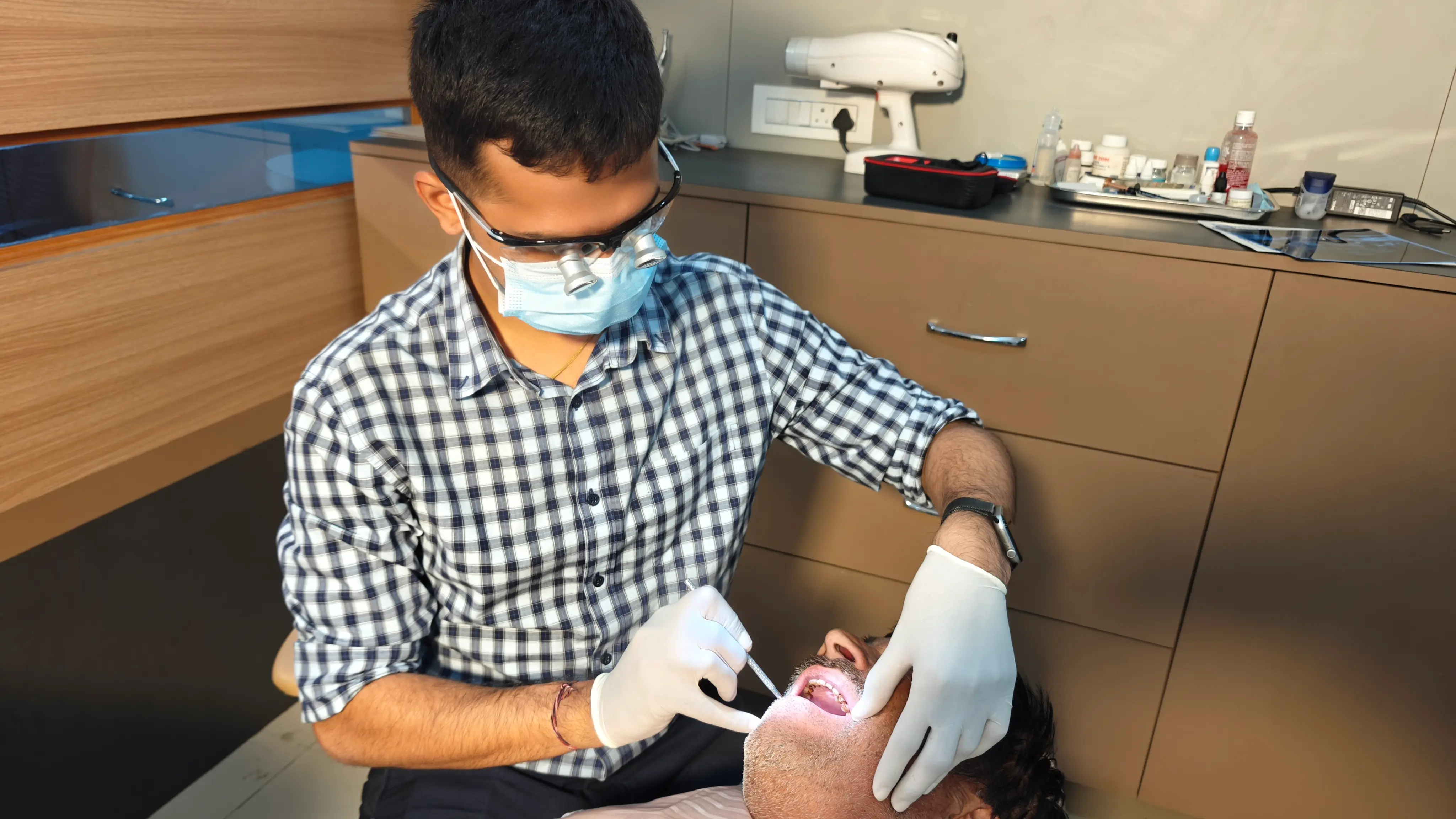 Master's Dental Clinic Reception Area