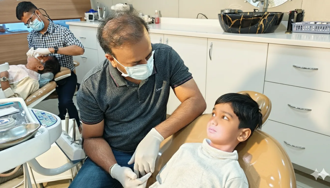 Master's Dental Clinic Reception Area