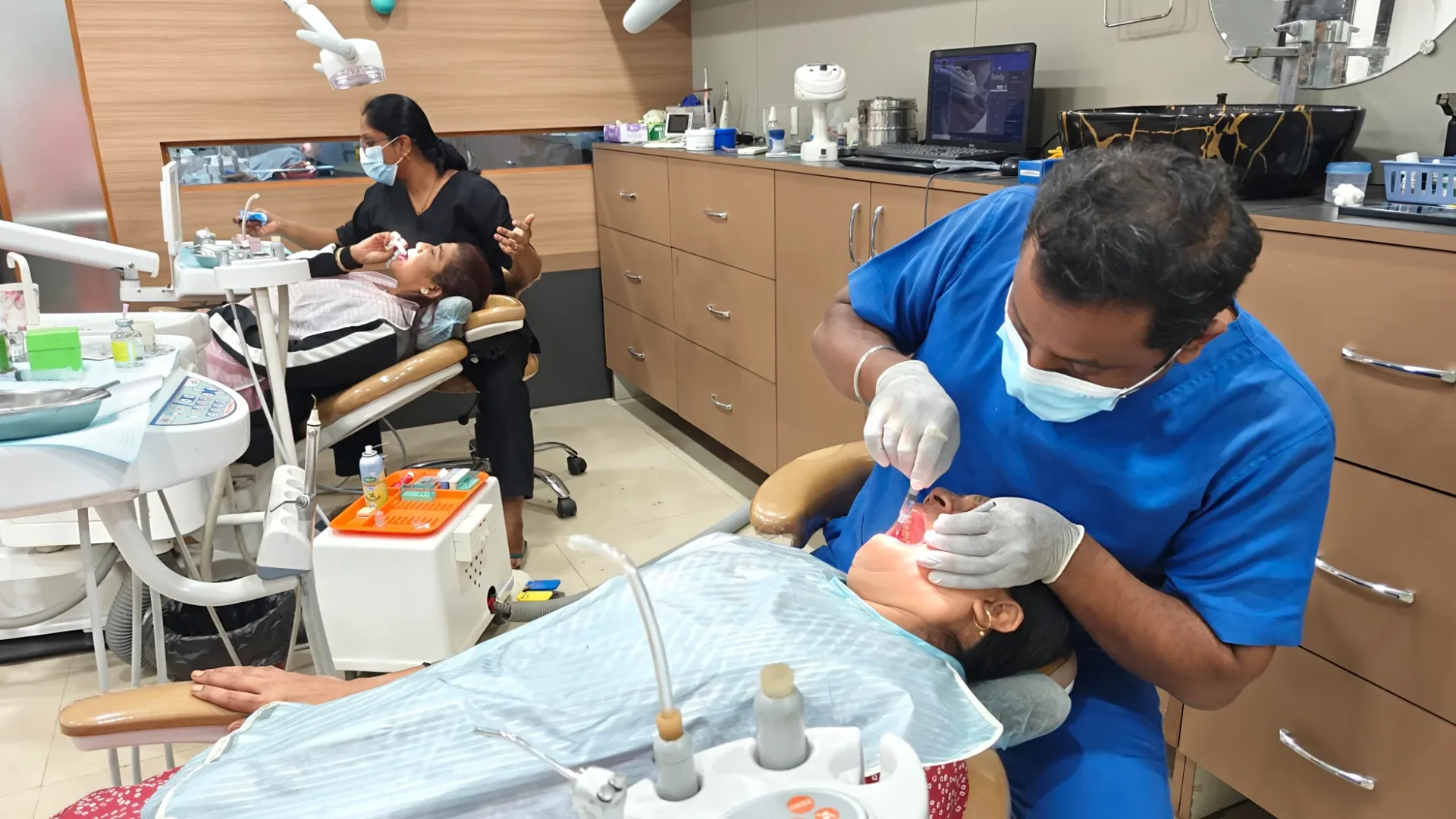 Master's Dental Clinic Reception Area